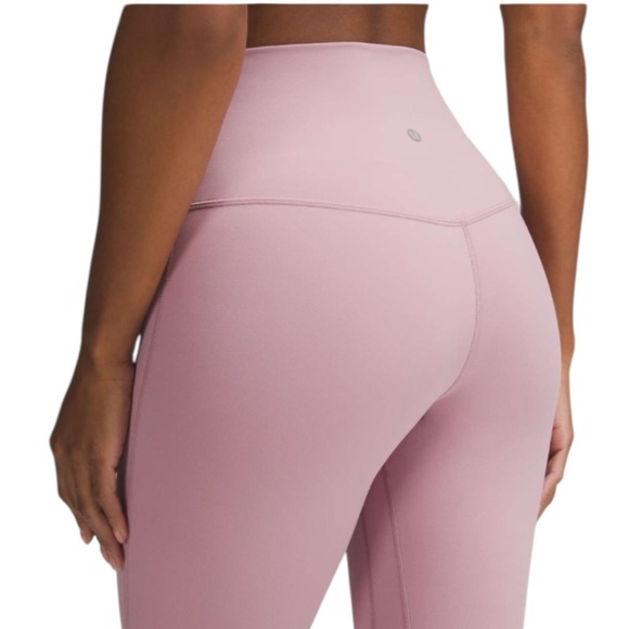 LULULEMON Align High Rise Rose Blush 28" Pant Leggings Size 2 - Picture 2 of 11